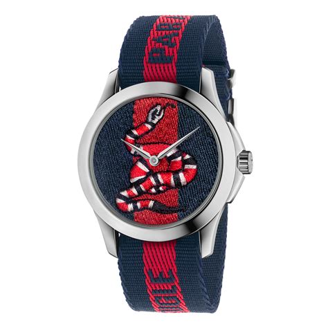 gucci le marche des merveilles snake watch